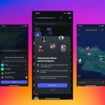cara instagram map lokasi
