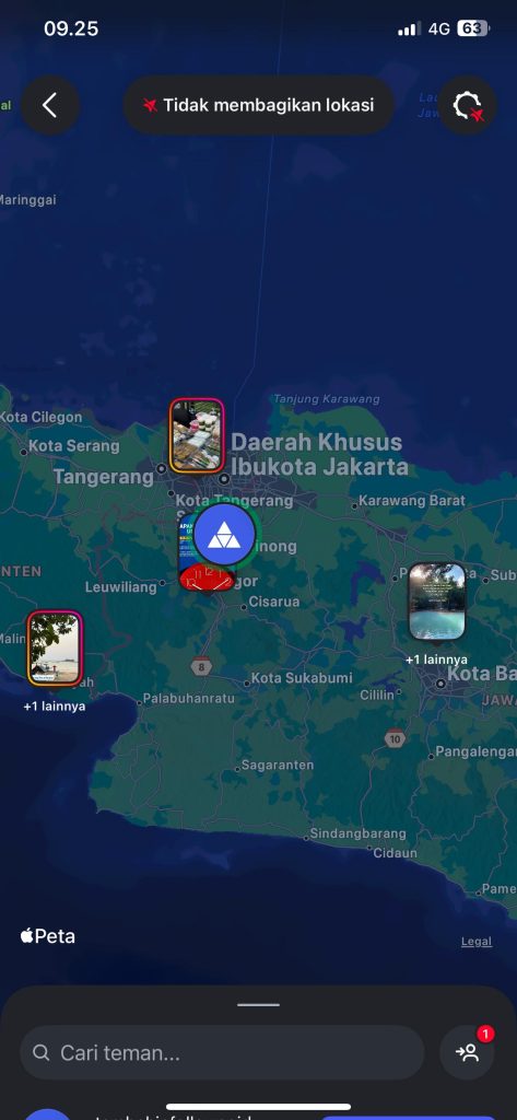Instagram Map untuk promosi bisnis